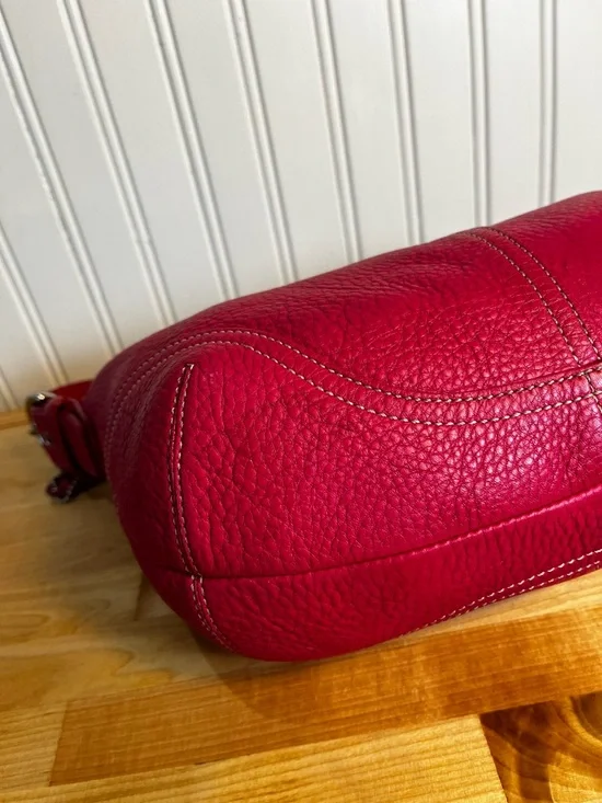 Coach SoHo Hobo Shoulder Bag Pebbled Leather Vintage - Picture 10 of 15